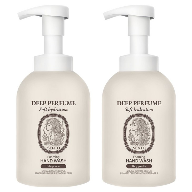 센토 딥퍼퓸 포밍 핸드워시 베이비파우더향