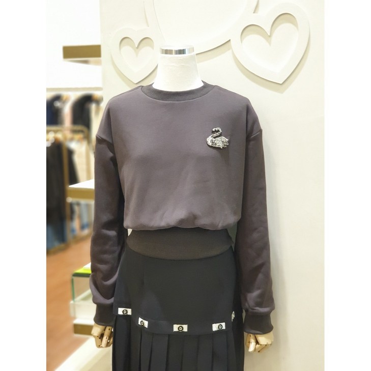 샤틴 와펜 포인트 라운드 티셔츠