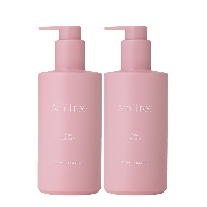 에이엠트리 플로라 바디로션 300ml 2개 퍼퓸로션 고보습 향좋은바디로션, 2개, 300ml