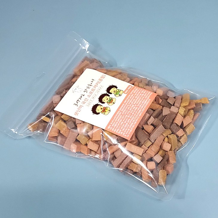[7만개 판매돌파기념 반짝세일] 대용량 못난이 국산 소프트 져키 (혼합)800g