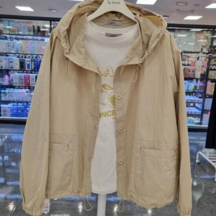 Destijl HC34 초여름밑단스트링조절얇은바람막이후드점퍼 D2523Jp01 286394