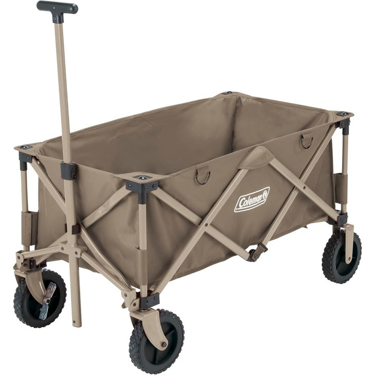 콜맨 정품 Coleman 대형 접이식 캠핑웨건 광폭타이어 카트