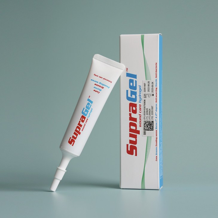 수프라겔 25g 화상연고 상처 욕창 찰과상 FDA승인 학교 보건소 의료기관 전문의료기기 수프라겔 25g 화상연고 상처 욕창 찰과상 FDA승인 학교 보건소 의료기관 전문의료기기