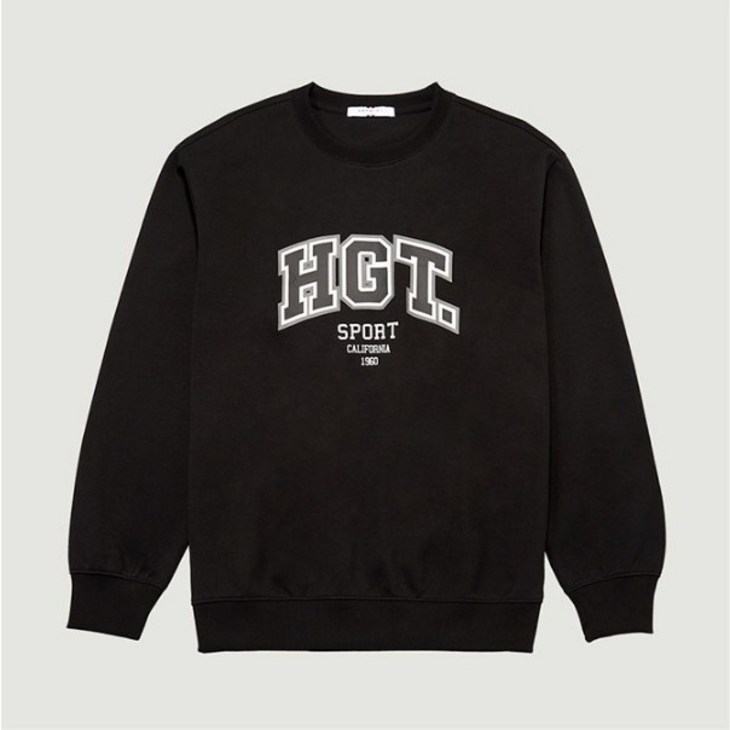 행텐 NC경산점 /   공용 HGT셋업 빅프린팅 맨투맨_오버핏블랙