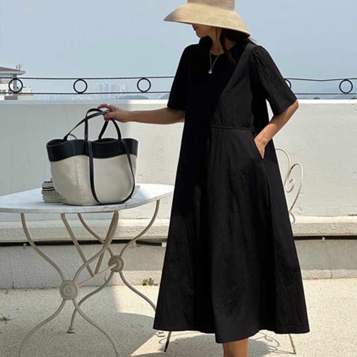 난닝구너베포 바스락반팔원피스