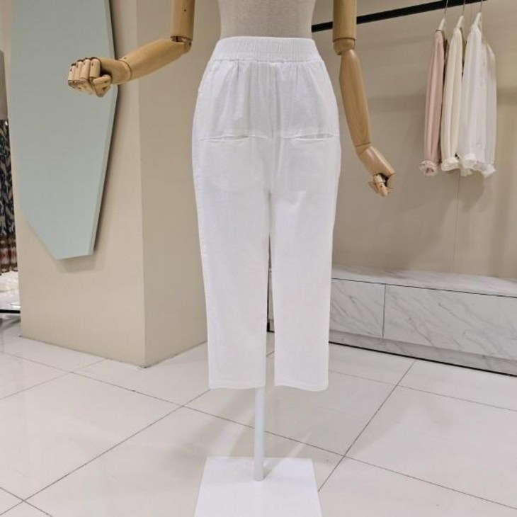 데스틸 D2527PT1891 입술 배기칫 밴딩팬츠 650485