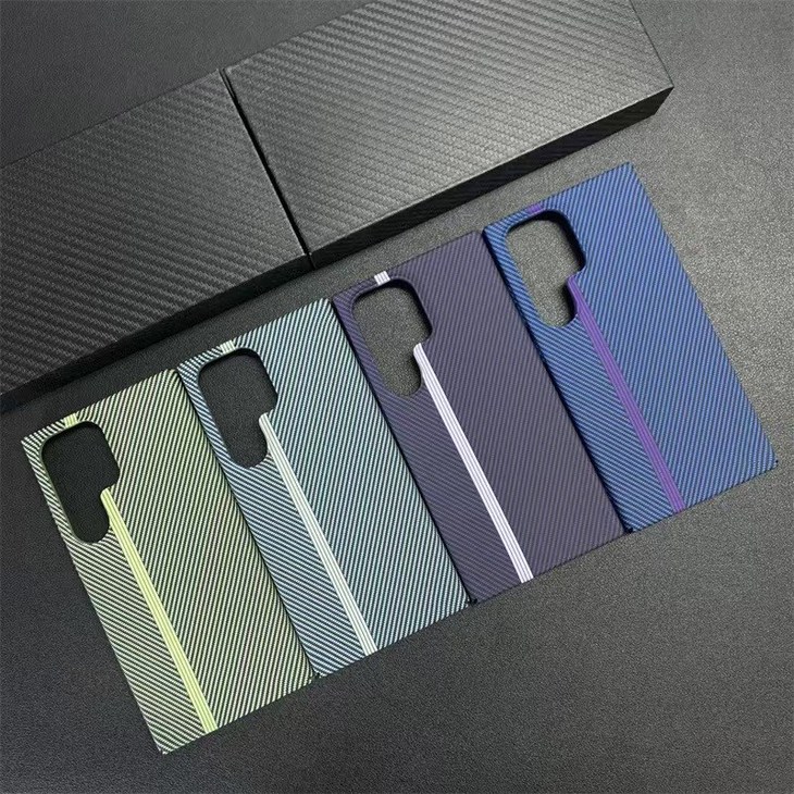 갤럭시 S24 S23 플러스 울트라 카본 패턴 하드 슬림 케이스 D141