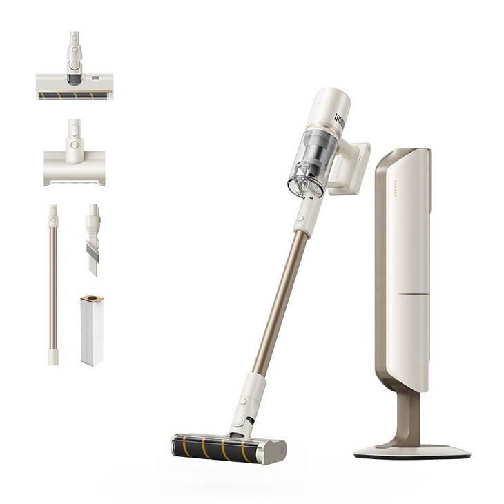 드리미 DREAME Z10 스테이션 미니 자동먼지비움 올인원 무선 청소기, Z10 Station Mini, 화이트