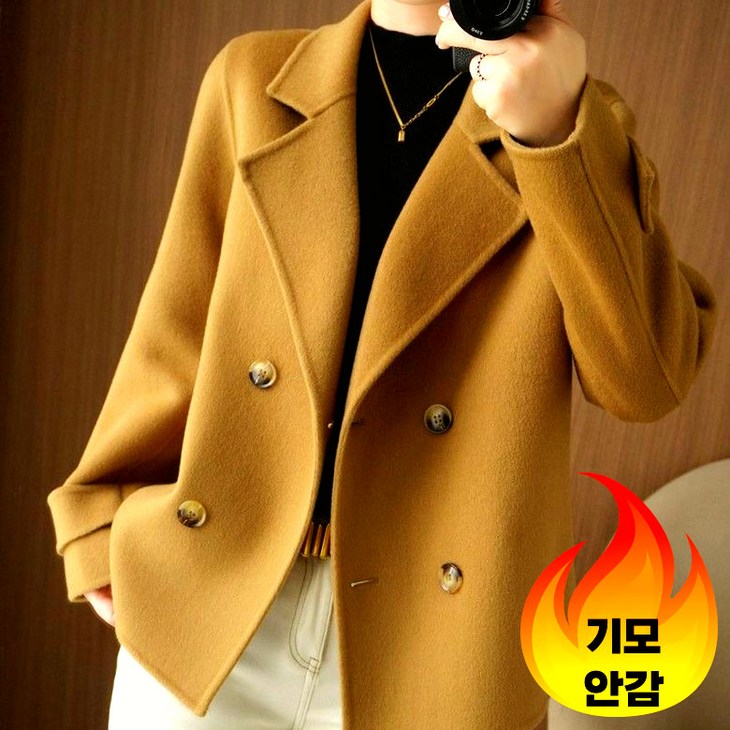 Modern Fashion 트렌치 하프 여성 정장 자켓 루즈핏 데일리 코트