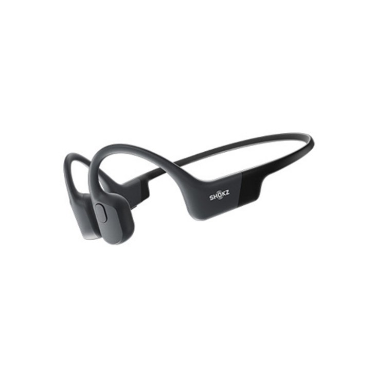 샥즈 오픈런 골전도 블루투스 이어폰 S803, 블랙, S803bk