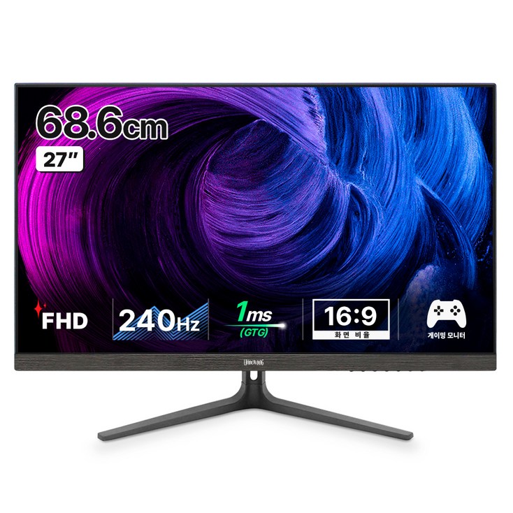 언더독 FHD 240HZ 게이밍 모니터 언더독 FHD 240HZ 게이밍 모니터