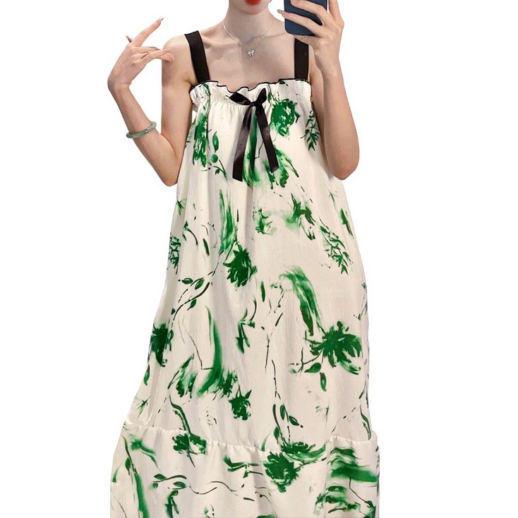 블룸 골프 샤워가운 라운딩 호텔 가운 원피스형 잠옷 파자마