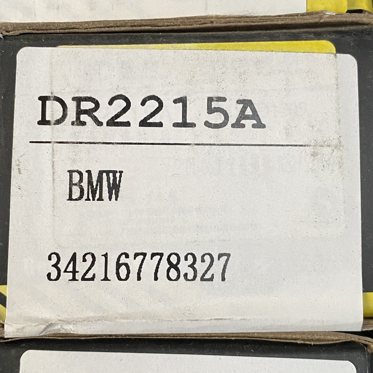 고품질 브레이크 패드 BMW 미니  뒤배드 34216778327