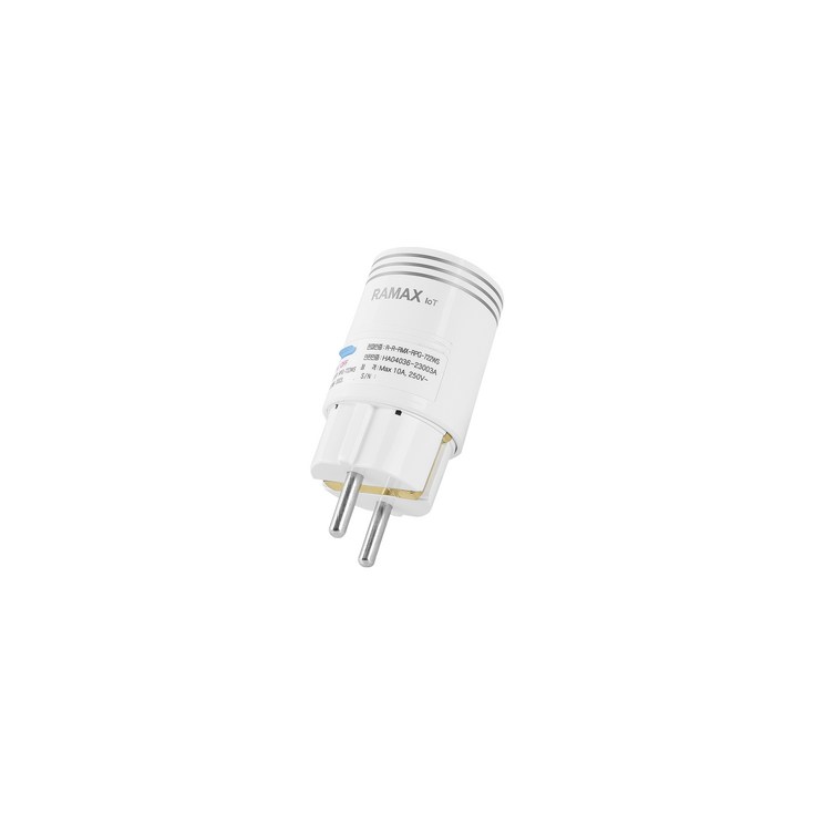 IoT 스마트플러그 WiFi 앱 리모컨 콘센트 원격제어 RPG722WS, 88mm, 1개 IoT 스마트플러그 WiFi 앱 리모컨 콘센트 원격제어 RPG722WS, 88mm, 1개