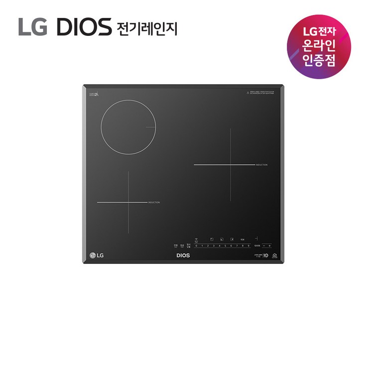 LG전자 디오스 전기레인지 BEY3GSU1 인덕션2구 하이브리드1구 LG전자 디오스 전기레인지 BEY3GSU1 인덕션2구 하이브리드1구