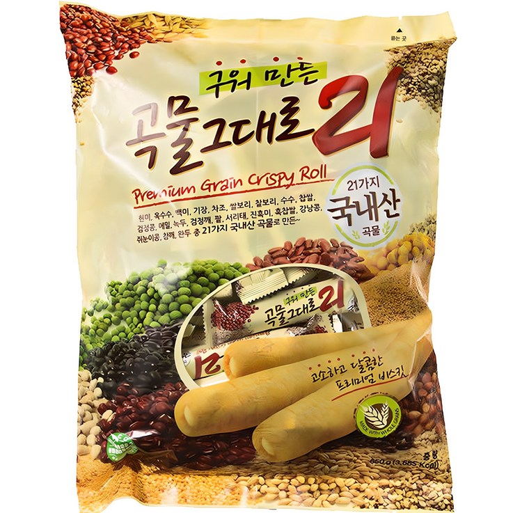 곡물그대로21 크리스피롤 곡물그대로21 크리스피롤