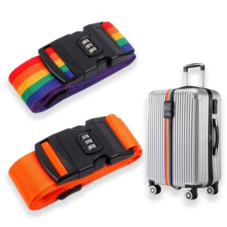 캐리어벨트 TSA 잠금 벨트 2개세트 캐리어벨트 TSA 잠금 벨트 2개세트