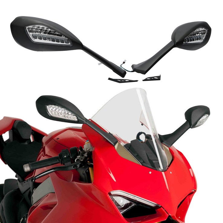 오토바이 백미러 LED 회전 신호 Ducati Panigale V4 V4 S 20182021 V2 20202021