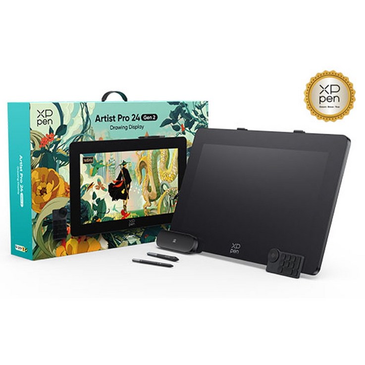 사은품증정 엑스피펜 XPPen Artist Pro 24 2세대 165Hz 초고속 디스플레이 액정 타블렛, MD240QH