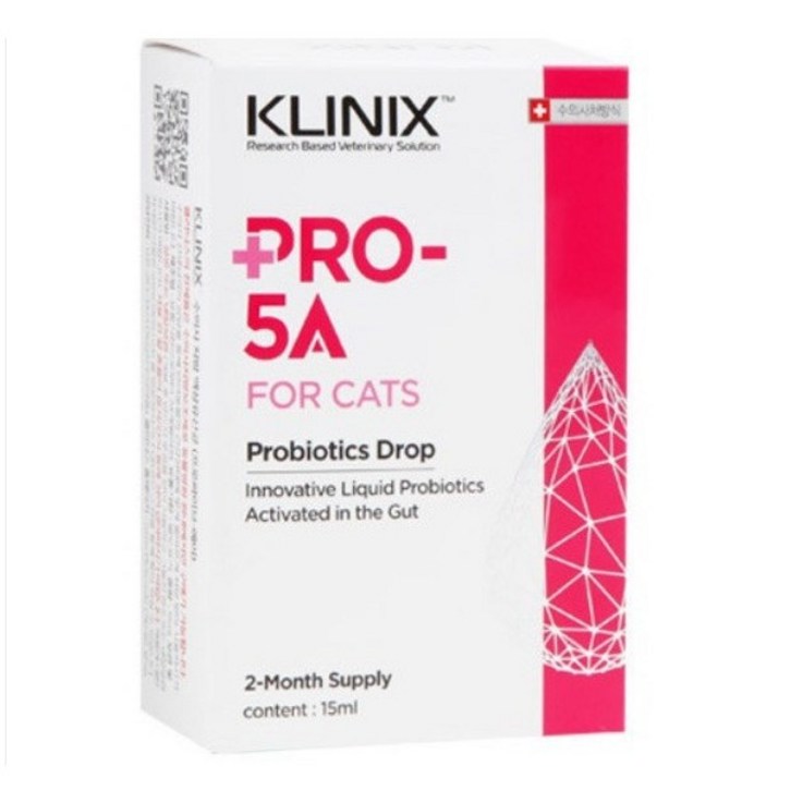 클리닉스 PRO5A  Cat  프로 파이브에이 고양이 15ml    냉장배송