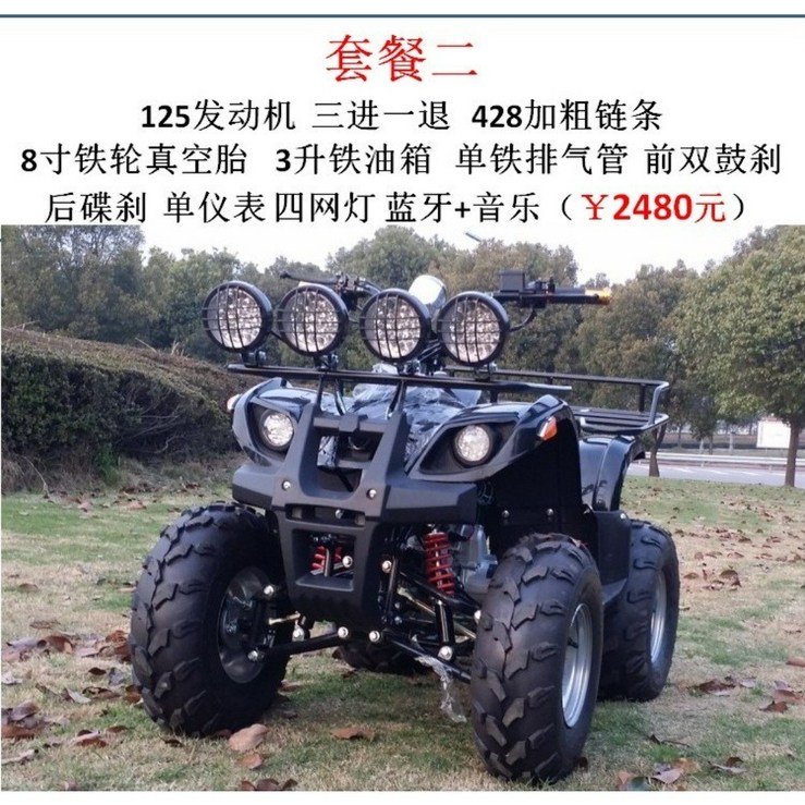ATV 4륜오토바이 농업용운반차 250cc 300cc 사륜바이크 농업용팜트럭