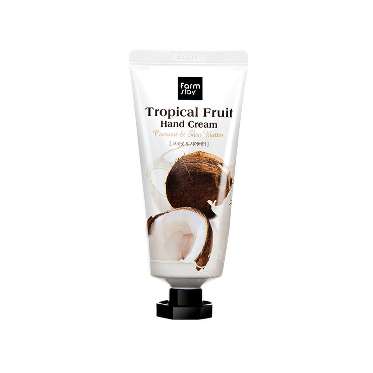 팜스테이 트로피칼 후르츠 핸드크림 코코넛시어버터 50g, 50g, 5개 팜스테이 트로피칼 후르츠 핸드크림 코코넛시어버터 50g, 50g, 5개