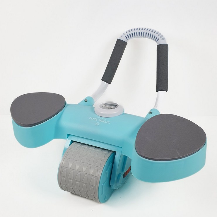정화 슬라이드 코어 ab슬라이드 홈트레이닝 복근운동기구 코어휠 +무릅보호 패드, 민트