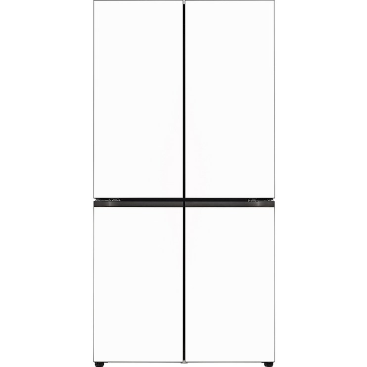 LG전자 디오스 오브제컬렉션 베이직 4도어 냉장고 글라스 870L 방문설치 9