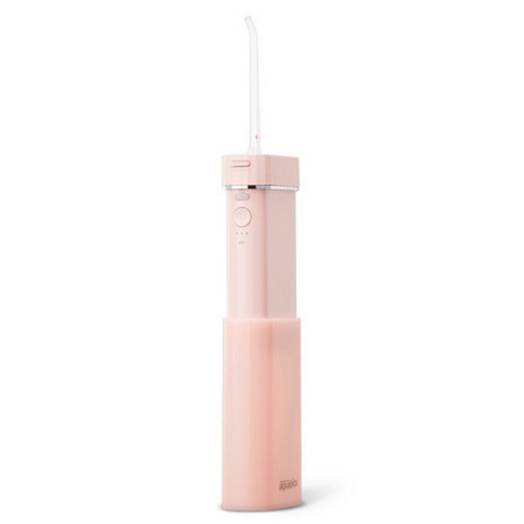 아쿠아픽 NEW 휴대용 구강세정기 핑크, AQ-208 - 에잇폼