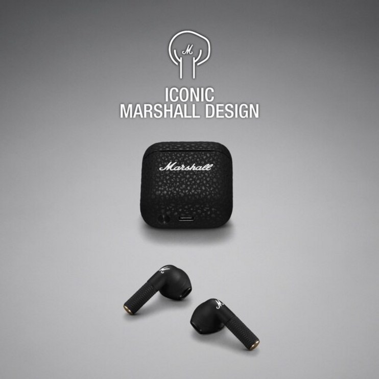 Marshall-Minor III 진정한 무선 이어버드 TWS 마이크 포함 딥베이스 블루투스 헤드폰 헤드셋 이어폰 6855716887