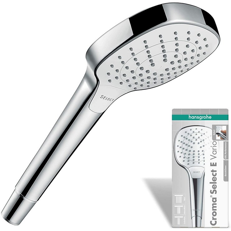 독일hansgrohe Croma Select E 핸드 샤워기,샤워헤드