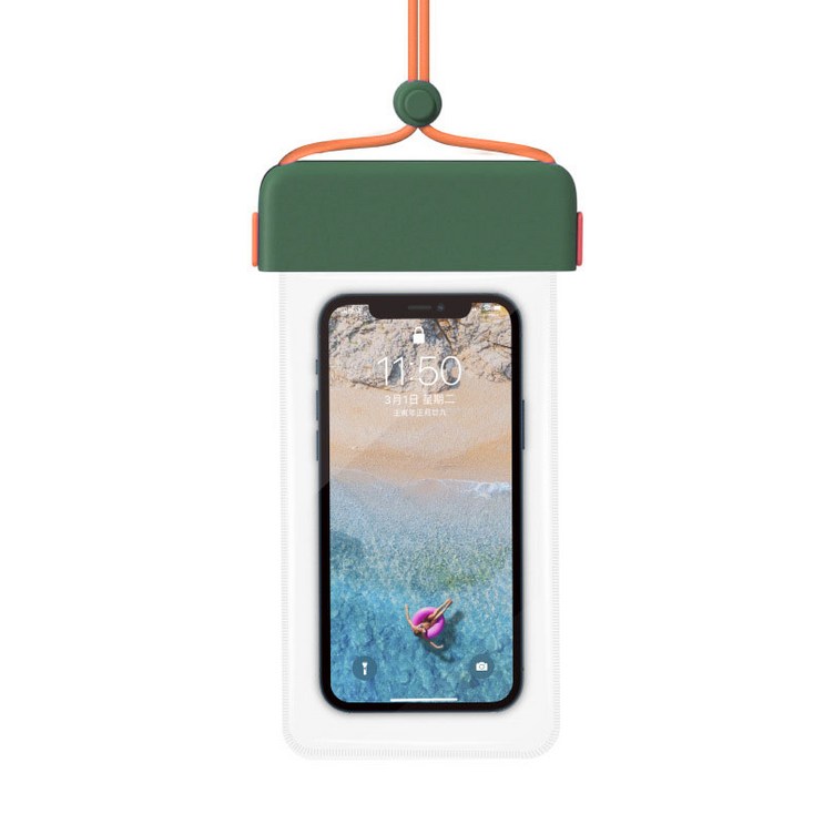TPU 잠수 바닷가 수영 핸드폰 방수팩