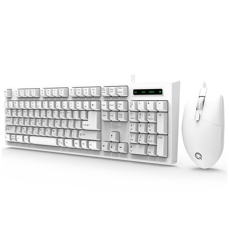 큐센 USB 키보드 마우스 세트