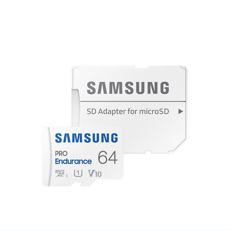 삼성전자 마이크로SD카드 PRO Endurance 64G MBMJ64KAAPC, 64GB, 1개 삼성전자 마이크로SD카드 PRO Endurance 64G MBMJ64KAAPC, 64GB, 1개