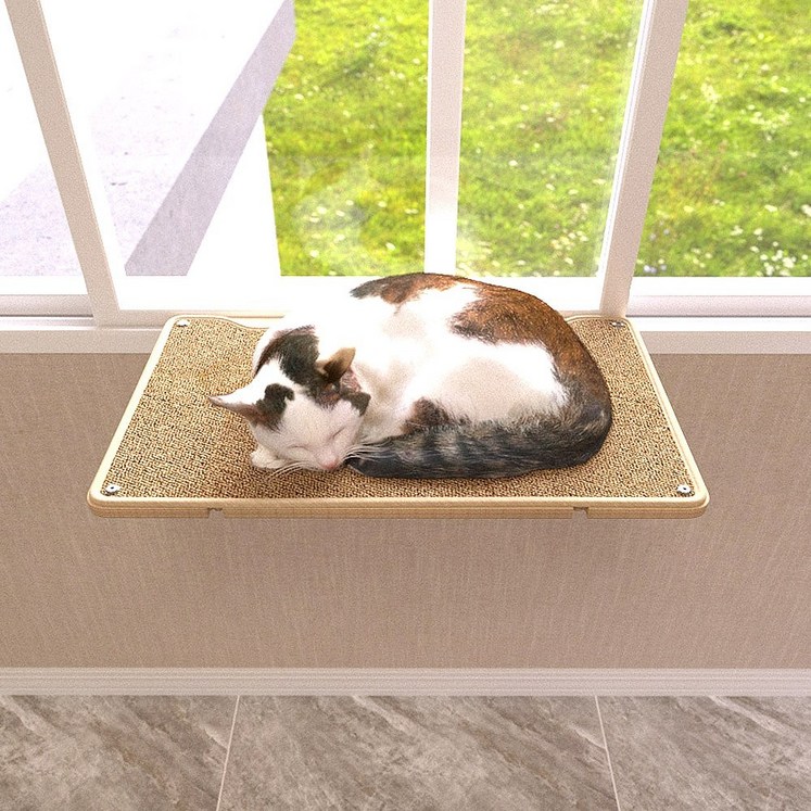 캣선반 큐브플래닛 윈도우 고양이 선반 해먹 캣워커 캣선반 (창문, 창틀에 설치하세요!)