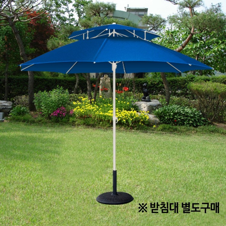 드림레저 산들바람 파라솔 2700 받침대 별매, 블루