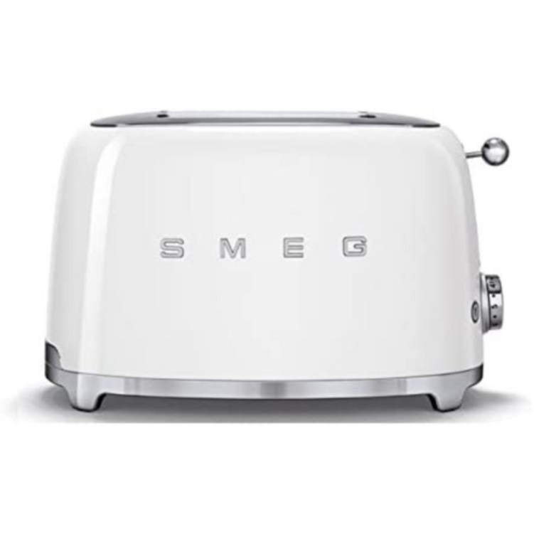 SMEG 스메그 2슬롯 토스터기 TSF01 화이트