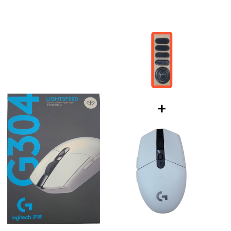 로지텍 G304 무선마우스 게이밍 LIGHTSPEED Wireless Mouse 당일발송, 화이트
