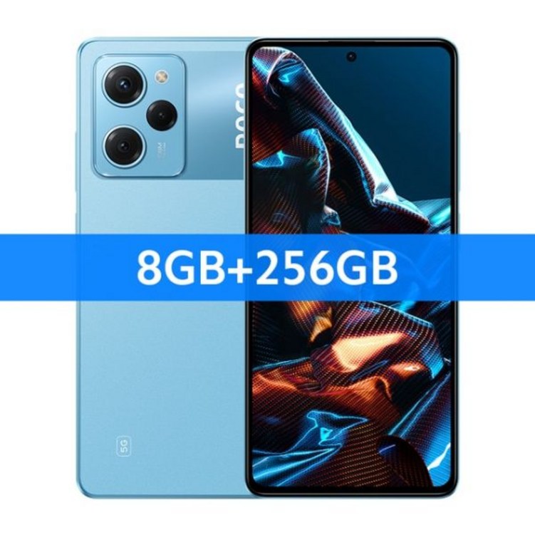 포코 포코폰 자급제 듀얼심 X5 프로 5G, 256GB Blue, 블루