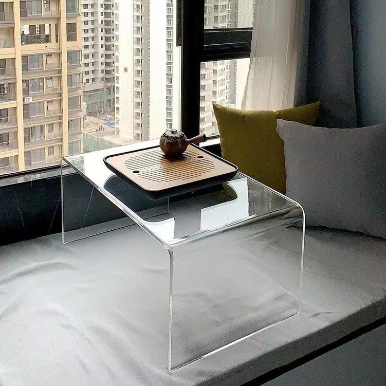 아크릴테이블 투명 커피 탁자 미드센추리스타일 탁자