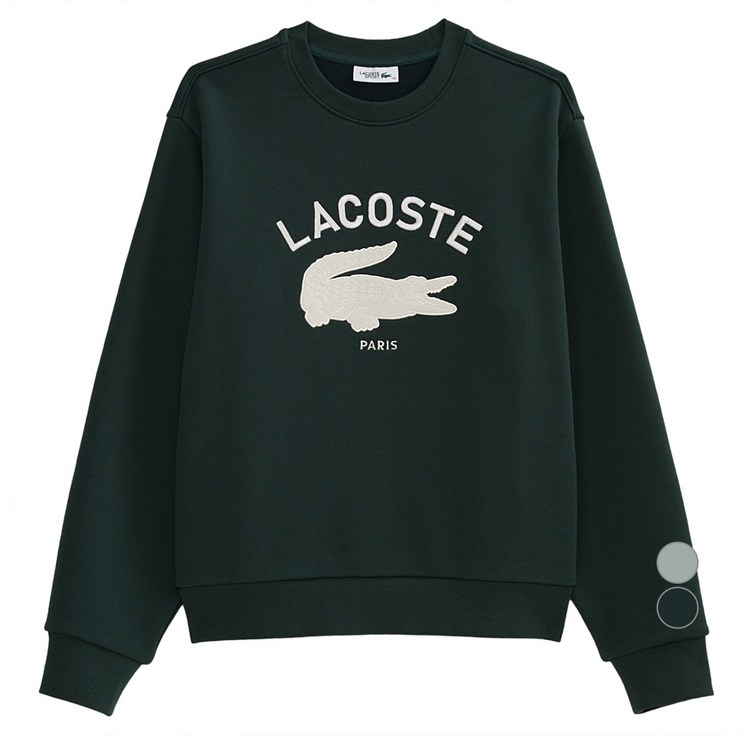 라코스테 여성용 테니스 크루넥 스웻셔츠 SF945E55N