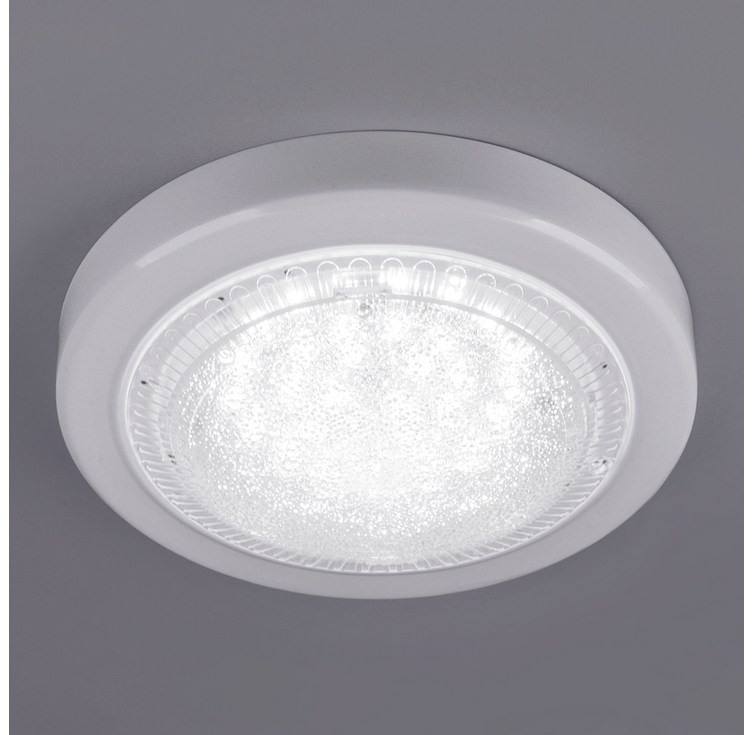 원하 EL 아크릴 원형 직부등 LED 20W 플리커프리, 화이트 주광색