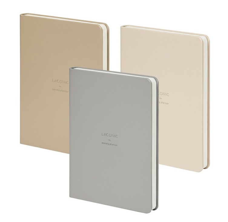 오롬 라코닉 2026 날짜형 위클리 B6 다이어리 도트 내지 플래너