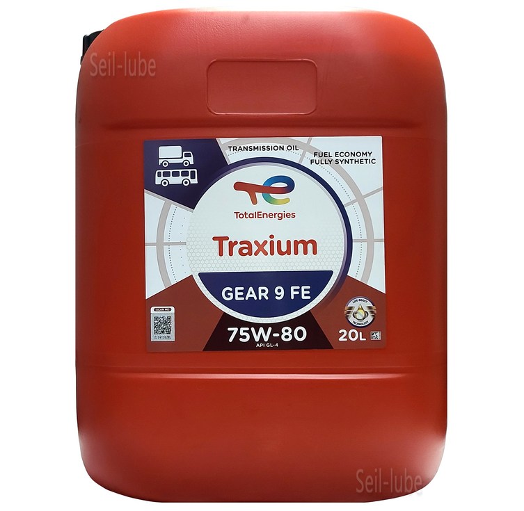 토탈 트랙시움 기어 9 FE 75W80 20L 리타더 상용차 연비절감형 장수명 자동화 수동 미션오일 ZF 02E 에코플루이드M 저격 제품 80W90 대체시 연비개선