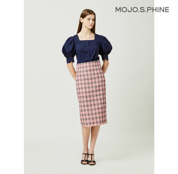 모조에스핀 스탠다드핏 H라인 스커트 PKJ242MSD124DH1411997