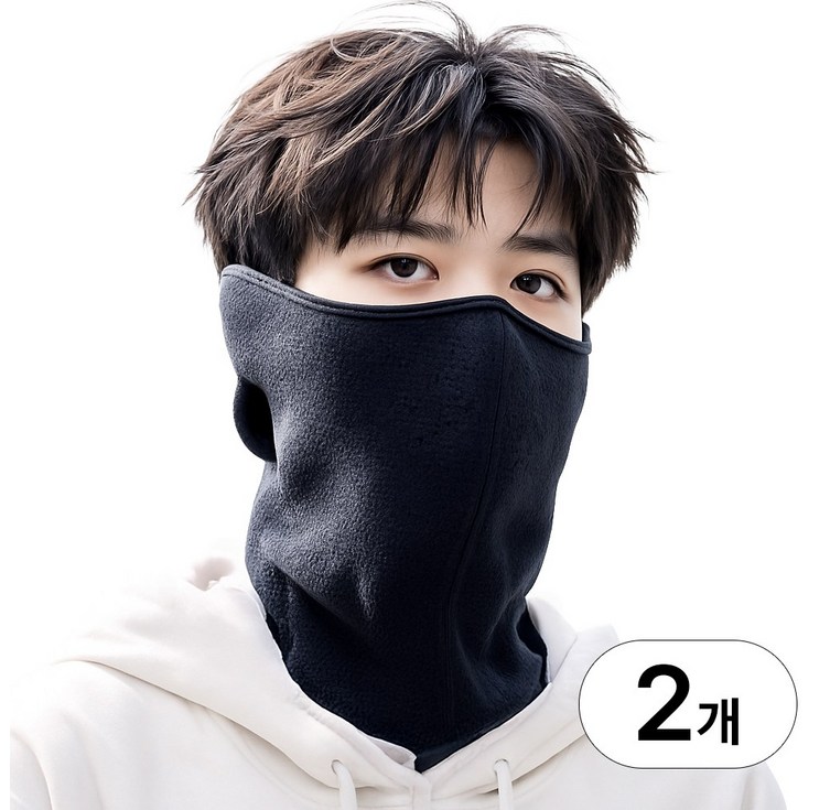 더놀자 KC인증 올인원 방한 마스크 11
