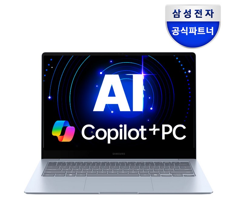 삼성전자 갤럭시북4 엣지 NT940XMAK01A 갤럭시 AI 탑재 14인치 터치스크린 고사양 사무용 노트북, 사파이어 블루, NT940XMAK01A, 512GB, 16GB, WIN11 Home