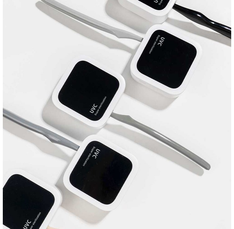 크리썸 가정용 휴대용 무선 uvc led 히팅 열건조 건조기 자외선 소독기 칫솔살균기 Y8