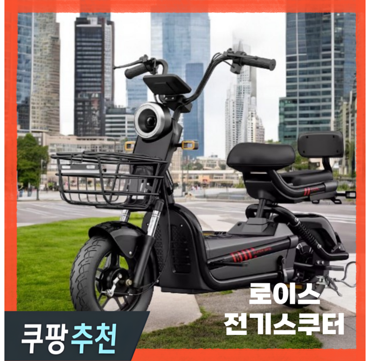 로이스 전기오토바이 클래식 2인용전기자전거 출퇴근 장거리전기자전거 전기바이크, 화이트 로이스 전기오토바이 클래식 2인용전기자전거 출퇴근 장거리전기자전거 전기바이크, 화이트