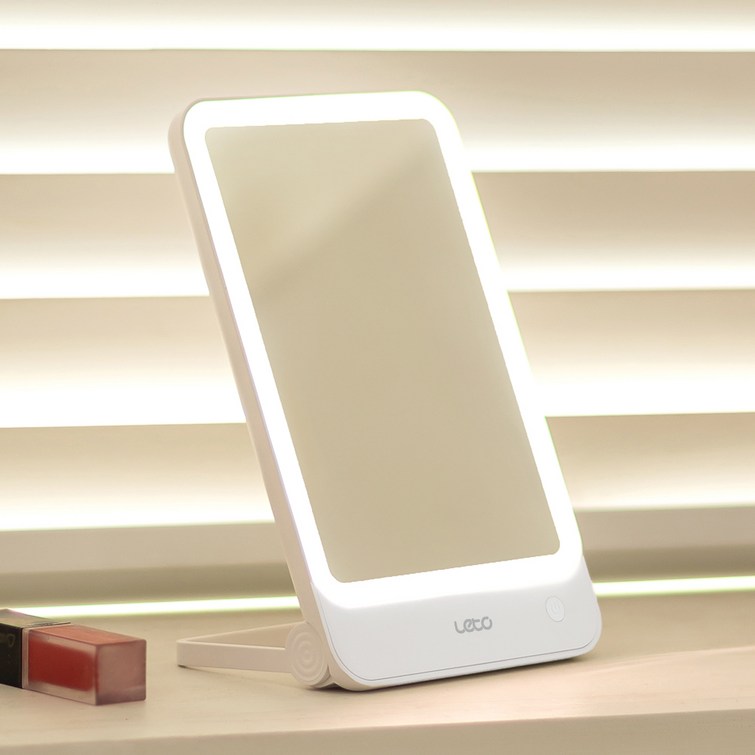 레토 무선 LED 탁상거울 LLMR03 레토 무선 LED 탁상거울 LLMR03
